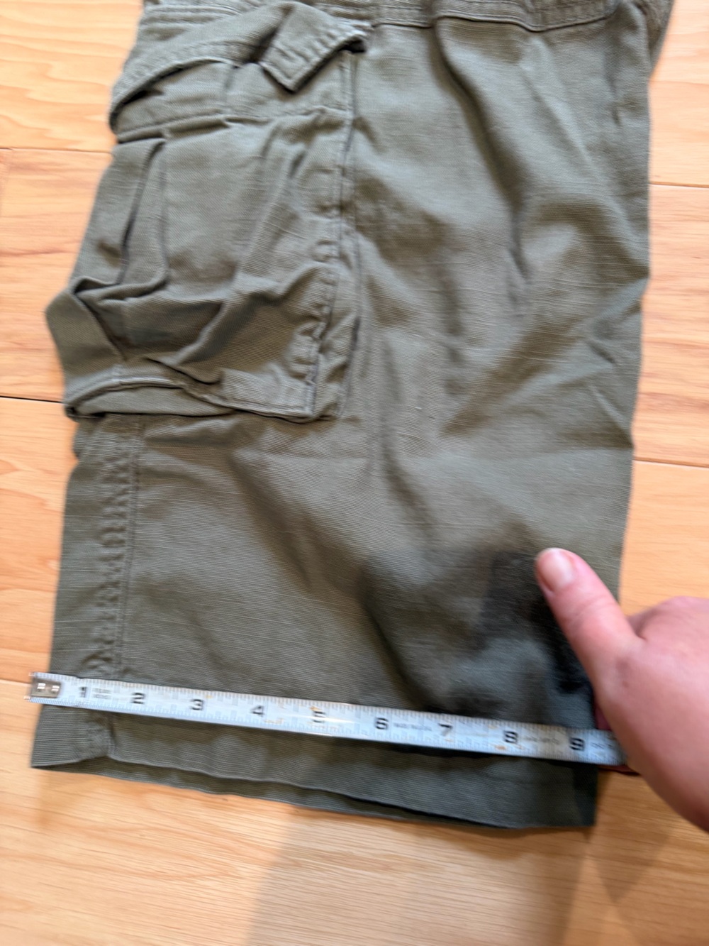 Aeropostale Women’s Large Olive Utility Cargo Pants Y2K Gorpcore Utility - Picture 9 of 10